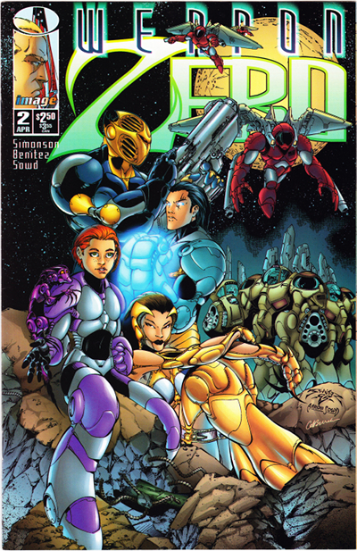 Weapon Zero #6 August 1996 Image Comics Simonson