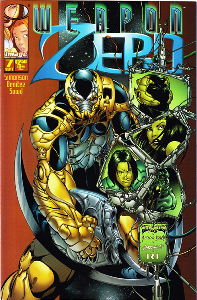 Miniserie 1997 Walter Simonson & Joe Benitez Weapon Zero Nr.3 